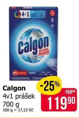 Teta Calgon 4v1 prášek 700 g nabídka