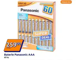 Action Baterie Panasonic AAA nabídka