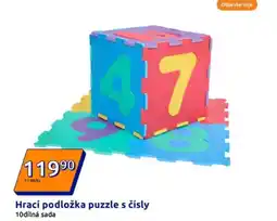 Action Hrací podložka puzzle s čísly nabídka