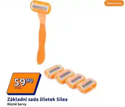Action Základní sada žiletek Silea nabídka