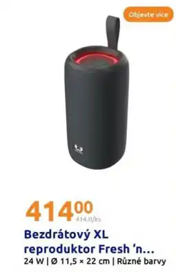 Bezdrátový XL reproduktor Fresh 'n