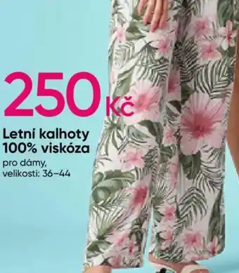 Pepco Letní kalhoty 100% viskóza nabídka