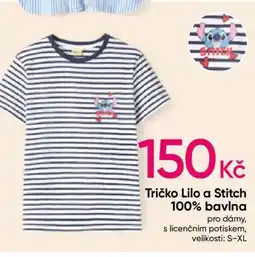 Pepco Tričko Lilo a Stitch 100% bavlna nabídka