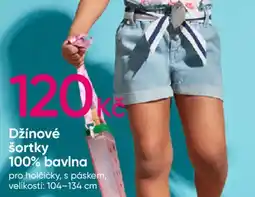 Pepco Džínové šortky 100% bavlna nabídka