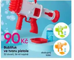 Pepco Bublifuk ve tvaru pistole nabídka