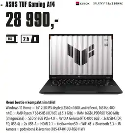 COMFOR ASUS TUF Gaming A14 nabídka