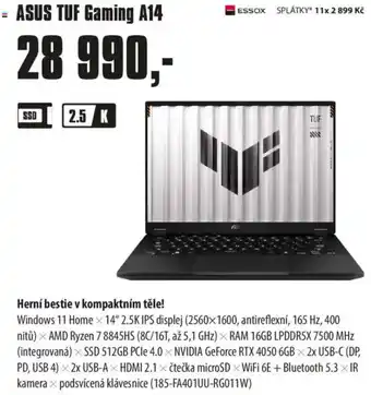 COMFOR ASUS TUF Gaming A14 nabídka