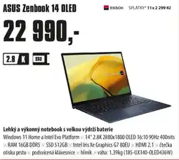 COMFOR ASUS Zenbook 14 OLED nabídka