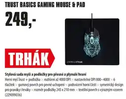 COMFOR Trust basics gaming mouse & pad nabídka
