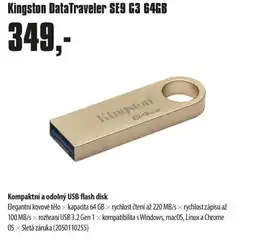 COMFOR Kingston DataTraveler SE9 G3 64GB nabídka