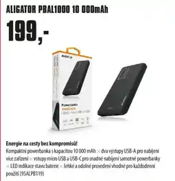 COMFOR Aligator pbal1000 10 000mah nabídka