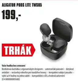 COMFOR Aligator pods lite tws05 nabídka