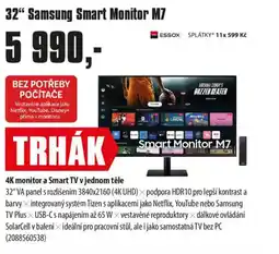 COMFOR 32" Samsung Smart Monitor M7 nabídka