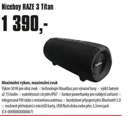 COMFOR Niceboy RAZE 3 Titan nabídka