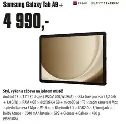 COMFOR Samsung Galaxy Tab A9+ nabídka