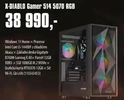 COMFOR X-DIABLO Gamer 514 5070 RGB nabídka