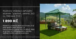 Kondela Nůžkový skládací zahradní altánek / pavilon, zelená, 2x2 m, TREKAN TYP 1 nabídka