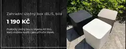 Kondela Zahradní úložný box IBLIS, bílá nabídka