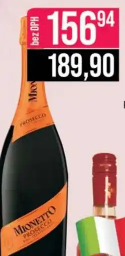 Jip Mionetto Prosecco nabídka
