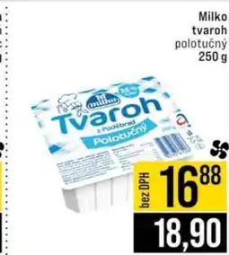 Jip Milko Tvaroh polotučný 250 g nabídka