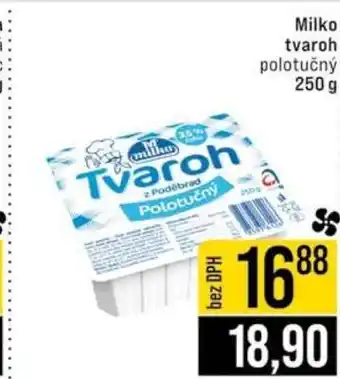 Jip Milko Tvaroh polotučný 250 g nabídka