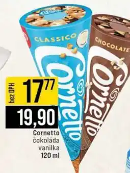 Jip Cornetto čokoláda vanilka nabídka
