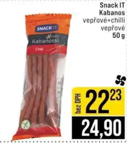 Jip SNACK IT Kabanos nabídka