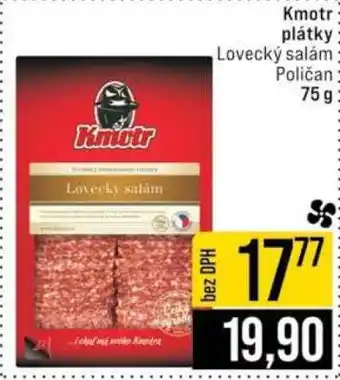 Jip Kmotr plátky Lovecký salám Poličan nabídka
