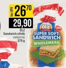 Jip ÖLZ Sandwich chléb celozrnný nabídka