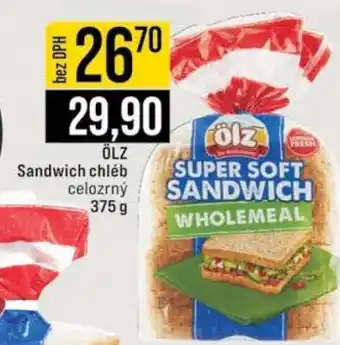 Jip ÖLZ Sandwich chléb celozrnný nabídka