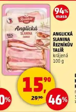 Penny Market ANGLICKÁ SLANINA ŘEZNÍKŮV TALÍŘ nabídka