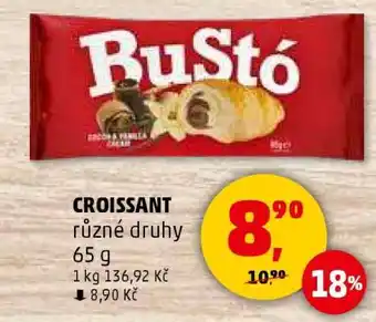 Penny Market CROISSANT různé druhy 65 g nabídka