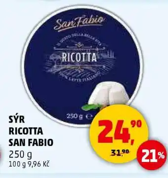 Penny Market SÝR RICOTTA SAN FABIO nabídka