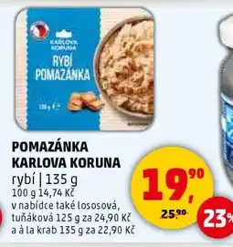 Penny Market POMAZÁNKA KARLOVA KORUNA nabídka