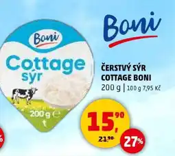 Penny Market ČERSTVÝ SÝR COTTAGE BONI nabídka