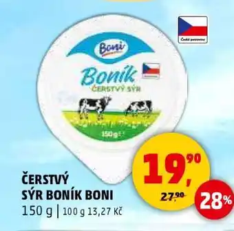 Penny Market ČERSTVÝ SÝR BONÍK BONI nabídka