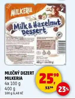 Penny Market Mléčný dezert Milkeria nabídka