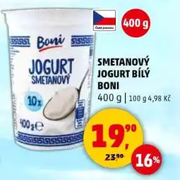 Penny Market SMETANOVÝ JOGURT BÍLÝ BONI nabídka