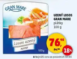 Penny Market UZENÝ LOSOS GRAN MARE plátky 100 g nabídka