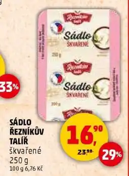 Penny Market SÁDLO ŘEZNÍKŮV TALÍŘ nabídka