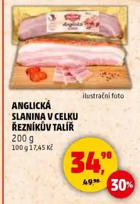 Penny Market ANGLICKÁ SLANINA V CELKU ŘEZNÍKŮV TALÍŘ nabídka