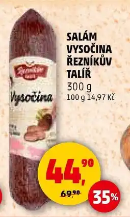 Penny Market SALÁM VYSOČINA ŘEZNÍKŮV TALÍŘ nabídka
