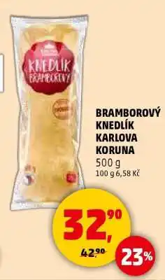 Penny Market BRAMBOROVÝ KNEDLÍK KARLOVA KORUNA nabídka