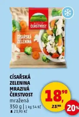 Penny Market CÍSAŘSKÁ ZELENINA MRAZIVÁ ČERSTVOST nabídka