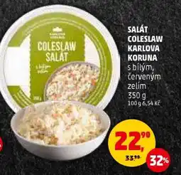 Penny Market SALÁT COLESLAW KARLOVA KORUNA nabídka