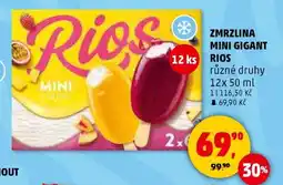 Penny Market Zmrzlina Mini Gigant Rios nabídka