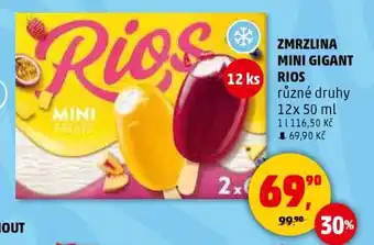 Penny Market Zmrzlina Mini Gigant Rios nabídka