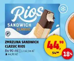 Penny Market ZMRZLINA SANDWICH CLASSIC RIOS nabídka
