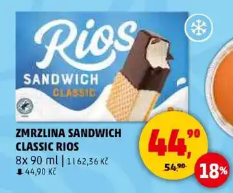 Penny Market ZMRZLINA SANDWICH CLASSIC RIOS nabídka