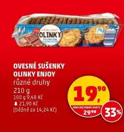 Penny Market OVESNÉ SUŠENKY OLINKY ENJOY nabídka